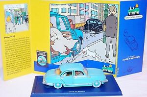 【送料無料】ホビー 模型車 モデルカー タンタンeダイナアトラスコミックモデルカーtintin herge 143 panhard dyna z 1954 atlas comic book model car 055 mib