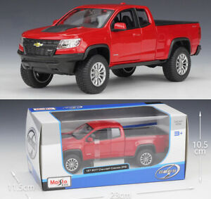 【送料無料】ホビー 模型車 モデルカー シボレーコロラドダイカストmaisto 127 chevrolet 2017 colorado zr2 alloy diecast vehicle car model toy nib