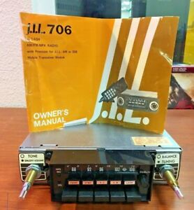 【送料無料】ホビー 模型車 モデルカー ブランドモデル＃カーラジオプッシュボタンjll brand model706 car radio amfm mpx push button