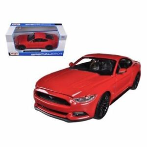 【送料無料】ホビー 模型車 モデルカー マイスト2015フォードムスタングgt50124モデルmaisto 2015 ford mustang gt 50 red 124 car model