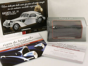 【送料無料】ホビー 模型車 モデルカー ブガッティクーペ＃シルバーカーコレクションアトラスモデルprl 2010 bugatti coupe 039;atlantic silver cars collection atlas 143 car model 16,086円