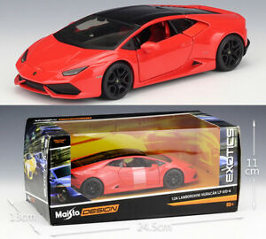【送料無料】ホビー 模型車 モデルカー ランボルギーニダイカストmaisto 124 lamborghini huracan lp6104 alloy diecast vehicle car model toy gift