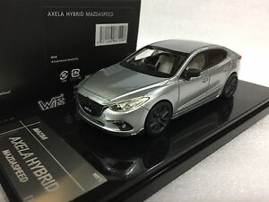 【送料無料】ホビー 模型車 モデルカー 143 wit039;s w88 2013 mazda 3 axela hybrid mazdaspeedモデルカー143 wit039;s w88 2013 mazda 3 axela hybrid mazdaspeed silver res|hokushin