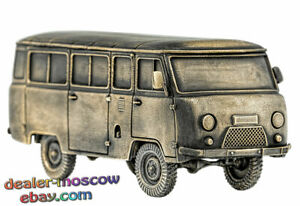 【送料無料】ホビー 模型車 モデルカー ブロンズソリッドブラスモデルソビエトバスロードbronze solid brass models 143 soviet car bus uaz 452 2206 road military 4x4