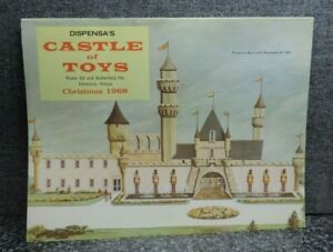 【送料無料】ホビー 模型車 モデルカー ＃クリスマスカタログクリーンスロットカーモデルdispensa039;s castle of toys christmas catalog 1968 clean slot cars tonka models｜hokushin