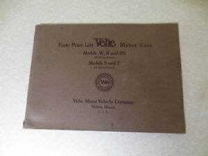 送料無料 ホビー 模型車 モデルカー モーターイラストカタログモデルoriginal 1910s Velie Motor Cars Illustrated Parts Catalog Models W R Rx S Amp T Hostalbuenosaires Cat