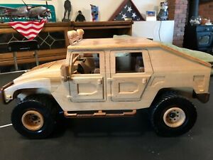 【送料無料】ホビー 模型車 モデルカー ハンドメイドソリッドウッドハンマーモデルキットカーhandmade solid wood hummer model kit car｜hokushin