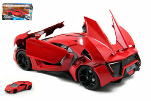 【送料無料】ホビー 模型車 モデルカー モデルカーフィルムスケールmodel car film movie scale 124 lykan hypersports fast amp; and furious 7