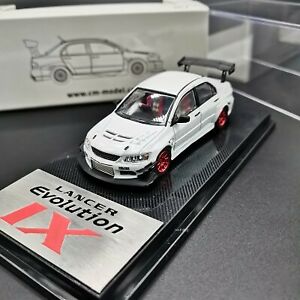 【送料無料】ホビー 模型車 モデルカー スケールエボランサーエボリューションホワイトモデルカーコレクションcm 164 scale mitsubishi evo 9 lancer evolution ix white model car collection