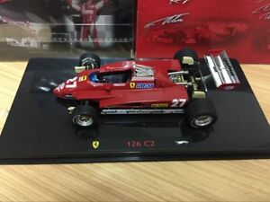 【送料無料】ホビー 模型車 モデルカー エリートホットホイールフェラーリ#スケールモデルカーelite hot wheels ferrari 126 c2 f1 27 143 scale diecast model car n5580
