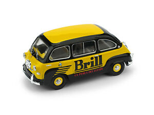 【送料無料】ホビー 模型車 モデルカー モデルカースケールフィアットmodel car scale 143 ads commercial brumm fiat 600 multiple l