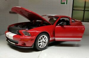 【送料無料】ホビー 模型車 モデルカー レッドフォードマスタンググアテマーペシェルビーコブラスケールモデルカーred ford mustang 2007 gt coupe shelby cobra gt500 welly nex 124 scale model car 14,615円