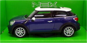 送料無料 ホビー 模型車 モデルカー スケールモデルカーミニクーパーwelly 124 Scale Model Car w Mini Cooper S Paceman Blue Cliniquemenara Ma