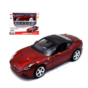 【送料無料】ホビー 模型車 モデルカー フェラーリカリフォルニアラインメタルキットモデルカーmaisto 124 ferrari california t assembly line metal kit model car