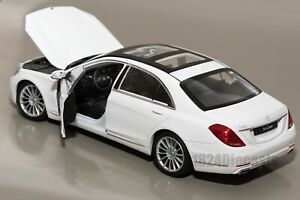 【送料無料】ホビー 模型車 モデルカー ベンツクラススケールモデルmercedesbenz sclass white, welly 24051, scale 124, adult car model?gift
