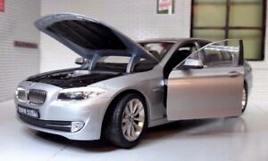 【送料無料】ホビー 模型車 モデルカー スケールシルバーシリーズサロンモデルカー124 scale silver bmw 5 series 535i f10 saloon 24026 v detailed welly model car
