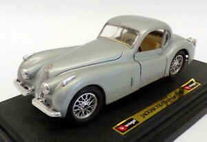 【送料無料】ホビー 模型車 モデルカー スケールモデルカージャガークーペシルバーburago 124 scale model car 1508 1948 jaguar xk120 coupe silver