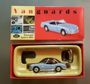 【送料無料】ホビー 模型車 モデルカー ヴァンガード＃ダイカストスケールモデルカーvanguard039;s triumph spitfire mkii diecast 143 scale model car unopened
