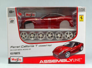 【送料無料】ホビー 模型車 モデルカー マウントフェラーリカリフォルニアキットモデルキットカーmodel kit car of mount maisto ferrari california t amarant kit 124