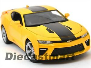 【送料無料】ホビー 模型車 モデルカー シボレーカマロイエローダイカストモデルカー2016 chevrolet camaro ss yellow diecast 118 model car by maisto 31689 14,045円