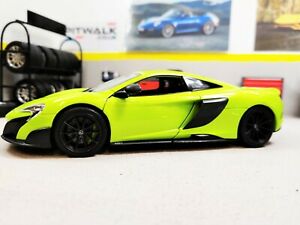 送料無料 ホビー 模型車 モデルカー マクラーレンクーペライムグリーンスケールモデルmclaren 675lt Coupe Lime Green 124 Scale Diecast Model Toy Car Siteleco Fr