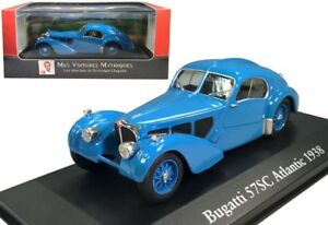 【送料無料】ホビー 模型車 モデルカー ブガッティアトランティックカーコレクションアトラスモデルbugatti 57sc atlantic 1938, car collection 143, atlas magazine model