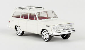 貨物輸送無料 ホビー 雛型輪 鑑車両 ジープjeep Wagoneer White H0 Car Model 187 Brekina Td Pghintheround Com