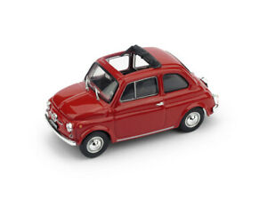 【送料無料】ホビー 模型車 モデルカー モデルカースケールフィアットmodel car scale 143 brumm fiat 500f 500 f red red modellcar stat