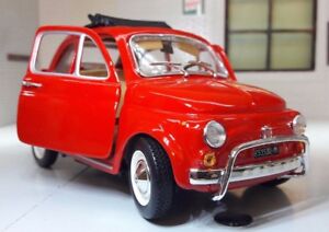【送料無料】ホビー 模型車 モデルカー スケールフィアットルッソモデルダイカストlgb g scale 124 fiat 500 lusso 500l model red car detailed burago diecast 1968 21,980円
