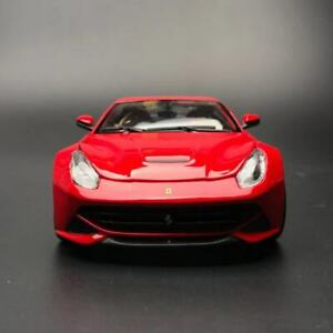 【送料無料】ホビー 模型車 モデルカー フェラーリドアレッド 124 bburago ferrari f12 berlinetta car model door open amp; close red 1826007