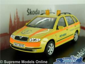【送料無料】ホビー 模型車 モデルカー シュコダファビアモデルカーペットスケールコンビskoda fabia model car pet medic ambulance 143 scale abrex combi estate vet k8