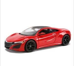 【送料無料】ホビー 模型車 モデルカー アキュラスポーツカーモデルコレクション maisto 124 acura nsx alloy sports car model kids toys collection gift