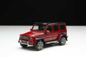 【送料無料】ホビー 模型車 モデルカー メルセデスベンツディーラーバージョンモデル143 mercedesbenz dealer version car model g500 4x4 2018 red yellow silver