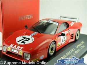 【送料無料】ホビー 模型車 モデルカー フェラーリモデルカールマンスケールネットワーク＃モートンferrari bb512 model car le mans 1982 143 scale ixo fer016 72 cudini morton k8