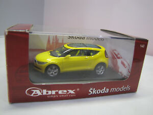 【送料無料】ホビー 模型車 モデルカー シュコダモデルシュコダコンセプトabrex skoda modelsskoda joyster concept caryellow 143