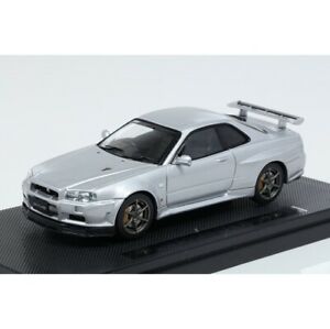 【送料無料】ホビー 模型車 モデルカー スカイラインスペックシルバーモデルカーebbro 44150 143 nissan skyline gtr r34 v spec silver model cars