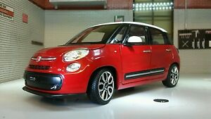 【送料無料】ホビー 模型車 モデルカー ピーターケイカーシェアモデルスケールフィアットモデルカーpeter kay car share model 124 scale 2013 fiat 500l multipla metal toy model car