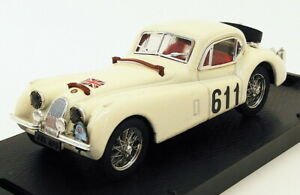 【送料無料】ホビー 模型車 モデルカー スケールモデルカージャガーbrumm 143 scale model car r104 1948 jaguar 35 ltr 611 white