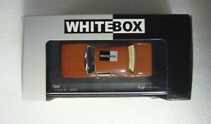【送料無料】ホビー 模型車 モデルカー ホワイトボックスオペルmodelcarworld wb143 whitebox, opel kadett b, 1970, copper, 143, neuamp;ovp
