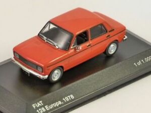 【送料無料】ホビー 模型車 モデルカー フィアットエウロパオレンジハンドルモデルスケールネットワークfiat 128 europa 1978 orange whitebox wb251 143 lhd car model scale ixo