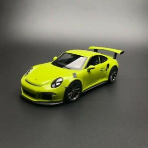 【送料無料】ホビー 模型車 モデルカー ポルシェグアテマラルピードアボンネットモデルグリーン 124 welly porsche 911 gt3 rs 2016 door amp; bonnet open close car model green