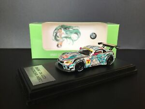 【送料無料】ホビー 模型車 モデルカー スピードグアテマラミ＃カーモデルspeed gt 164 bmw z4 gt3 hatsune painting 0 alloy car model