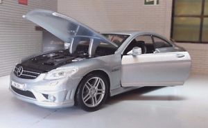 【送料無料】ホビー 模型車 モデルカー スケールシルバーメルセデスクラスクーペモデルカーscale g 124 silver mercedes cl 63 cl63 class coupe amg v12 maisto model car 14,985円
