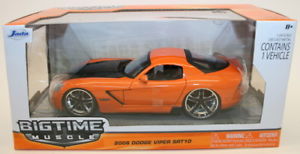 【送料無料】ホビー 模型車 モデルカー スケールモデルカーダッジバイパーオレンジjada 124 scale metal model car 96805 2008 dodge viper srt10 orange