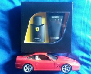 【送料無料】ホビー 模型車 モデルカー フェラーリマラネロモデルカープラスセットferrari 455 maranello 118 model car plus aftershave amp; showergel gift set