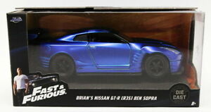 【送料無料】ホビー 模型車 モデルカー スケールモデルカーブライアンベンソプラjada 132 scale model car 98270 brian039;s nissan gtr r35 ben sopra