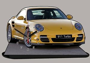 【送料無料】ホビー 模型車 モデルカー モデルカーポルシェターボクロックインチ