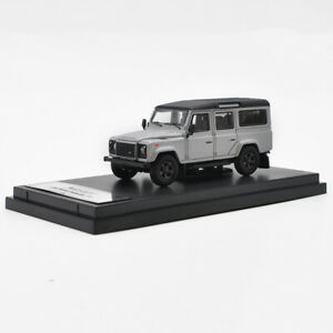 【送料無料】ホビー 模型車 モデルカー ランドローバーディフェンダーカーモデル164 land rover defender 110 long axis silver alloy car model 21,158円