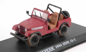 【送料無料】ホビー 模型車 モデルカー モデルカーフィルムジープチームテレビシリーズmodel car film movie greenlight jeep cj5 ateam 87 tv series modell
