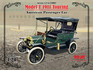 【送料無料】ホビー 模型車 モデルカー モデルツーリングアメリカプラスチックモデルキットmodel t 1910 touring, american passenger car 124 plastic model kit icm